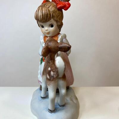 Lot 348: Vintage Lefton Christmas Figurines