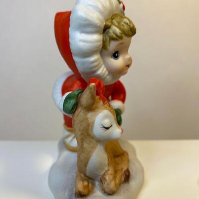 Lot 348: Vintage Lefton Christmas Figurines