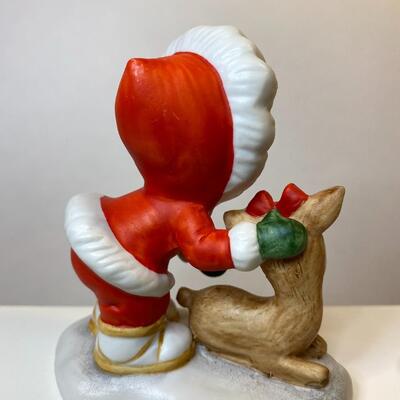 Lot 348: Vintage Lefton Christmas Figurines