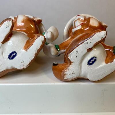 Lot 351: Vintage Japan Merry Christmas Chipmunks & More