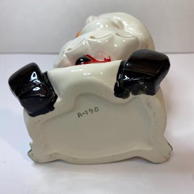 Lot 383: Vintage Santa Vase