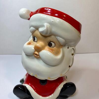 Lot 383: Vintage Santa Vase