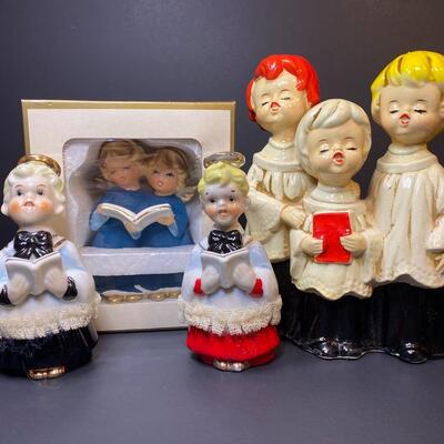 Lot 392: Vintage Christmas Choir Angels