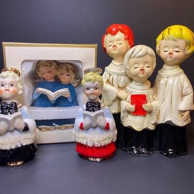 Lot 392: Vintage Christmas Choir Angels