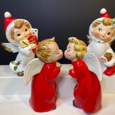 Lot 395: Vintage Christmas Angels