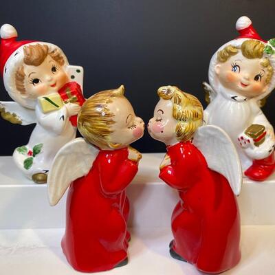 Lot 395: Vintage Christmas Angels