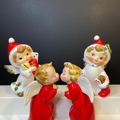 Lot 395: Vintage Christmas Angels