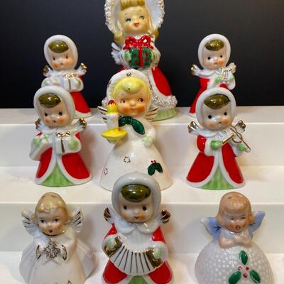 Lot 396: Vintage Christmas Angels (Lefton, Japan, and More)