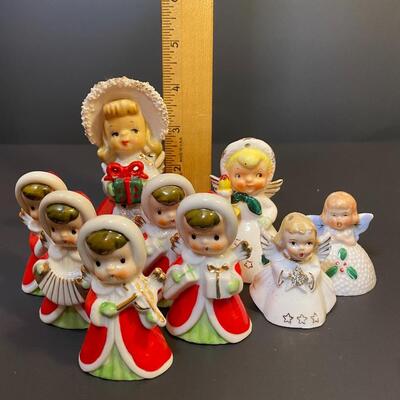Lot 396: Vintage Christmas Angels (Lefton, Japan, and More)