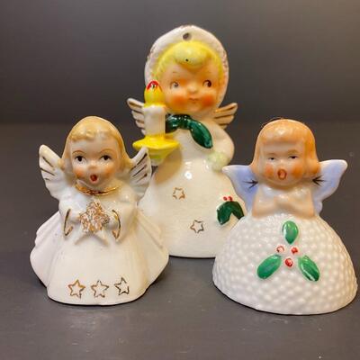 Lot 396: Vintage Christmas Angels (Lefton, Japan, and More)