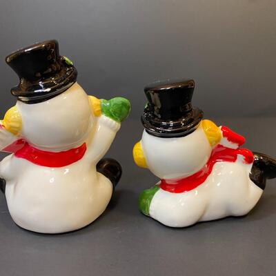 Lot 398: Vintage Snowman Bank and More