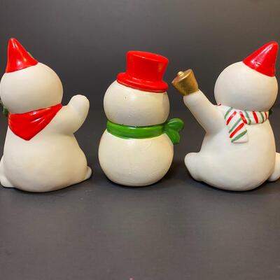 Lot 398: Vintage Snowman Bank and More