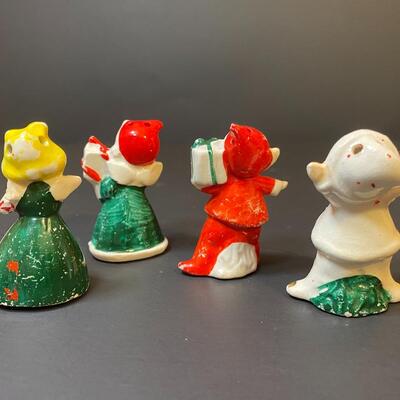 Lot 482: Antique/Vintage Christmas Figurines and More