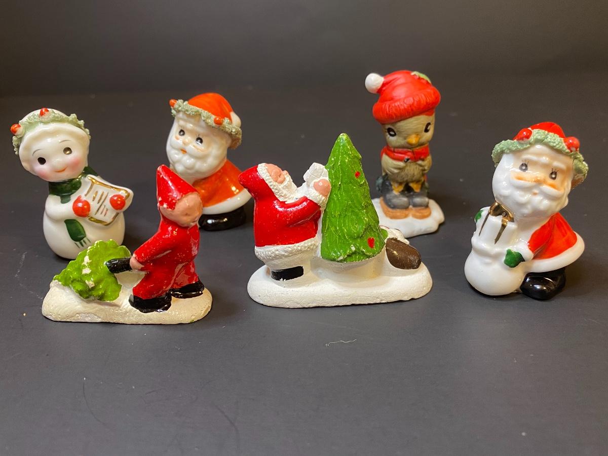 Lot 482 Antique/Vintage Christmas Figurines and More