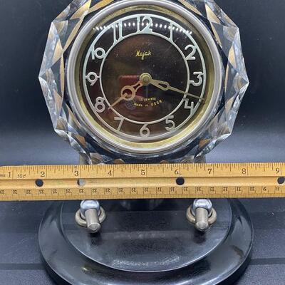 Vintage Art Deco Made in the USSR Table Mantle Clock