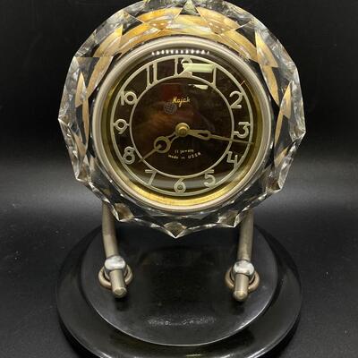 Vintage Art Deco Made in the USSR Table Mantle Clock