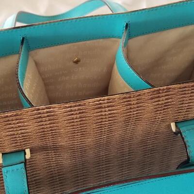 Lot #161  KATE SPADE "Pack a Picnic" basket purse/wine tote