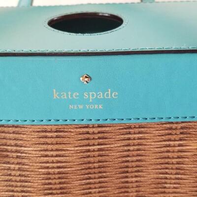Lot #161  KATE SPADE "Pack a Picnic" basket purse/wine tote