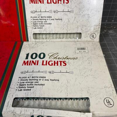 Mini Lights Clear New in the Box 