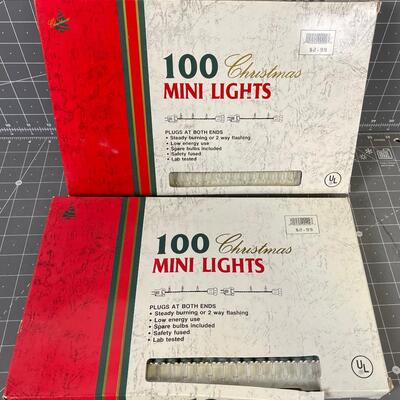 Mini Lights Clear New in the Box 