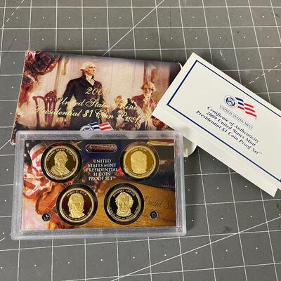 2009 United States $1 Coin President Coin Proof Set 