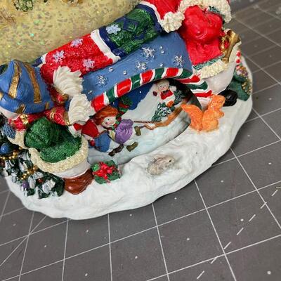 Christmas Big Snow Globe that is musical 