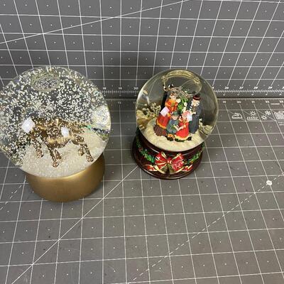 2-  Snow Globes 
