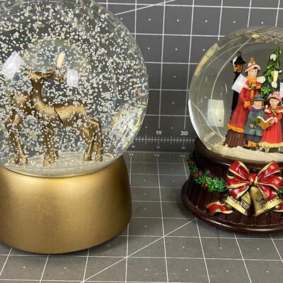 2-  Snow Globes 