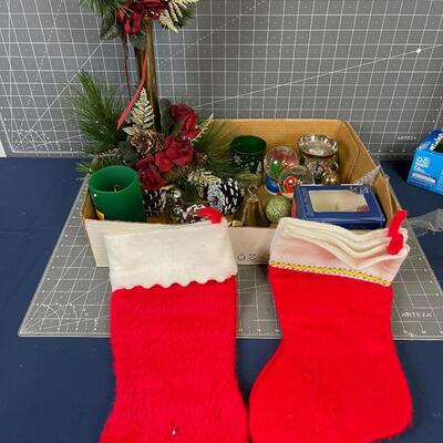 Box of Christmas: Bells, Ornaments, Bells, 