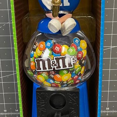 M&M Novelty Candy Dispenser BLUE