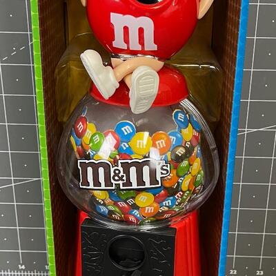 M&M Novelty Candy Dispenser RED