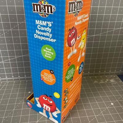 M&M Novelty Candy Dispenser RED