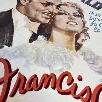 1971 Reproduction of Clark Gable in San Francisco 