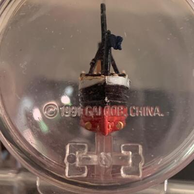 Lot 22: Vintage Galoob: Micro Machines Mini SHIP IN A BOTTLE