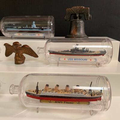 Lot 22: Vintage Galoob: Micro Machines Mini SHIP IN A BOTTLE