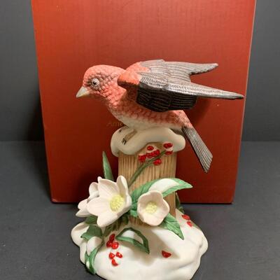 Lot 24: Vintage Ceramic Christmas Tree, Lenox, Hallmark Snow Globe