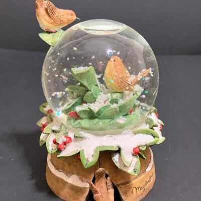 Lot 24: Vintage Ceramic Christmas Tree, Lenox, Hallmark Snow Globe