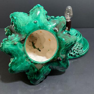 Lot 24: Vintage Ceramic Christmas Tree, Lenox, Hallmark Snow Globe
