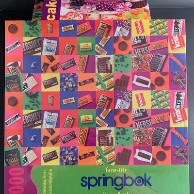 Lot 445: New Springbok Candy/cupcake Puzzles (Great Gifts!)