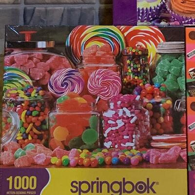Lot 445: New Springbok Candy/cupcake Puzzles (Great Gifts!)
