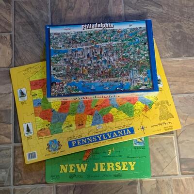 Lot 446: New Puzzles: Philadelphia, New Jersey & USA (Great Gifts!)