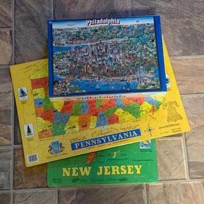 Lot 446: New Puzzles: Philadelphia, New Jersey & USA (Great Gifts!)