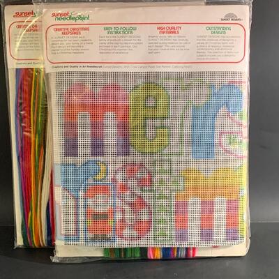 Lot 448: New Sunset Stitchery Beginners Kits (Great Gift!)