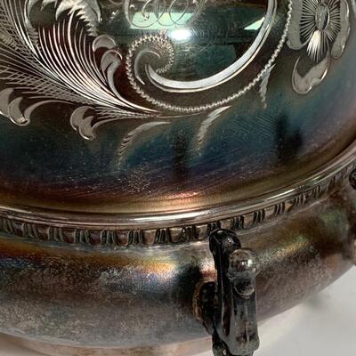 Lot 496: Vintage Ornate Forbes Silver Co. & Barbour Silver Co. Tea Set