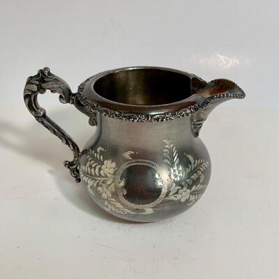 Lot 496: Vintage Ornate Forbes Silver Co. & Barbour Silver Co. Tea Set