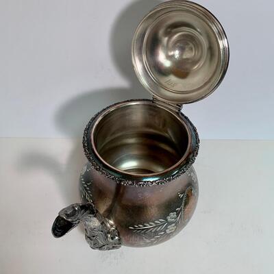 Lot 496: Vintage Ornate Forbes Silver Co. & Barbour Silver Co. Tea Set