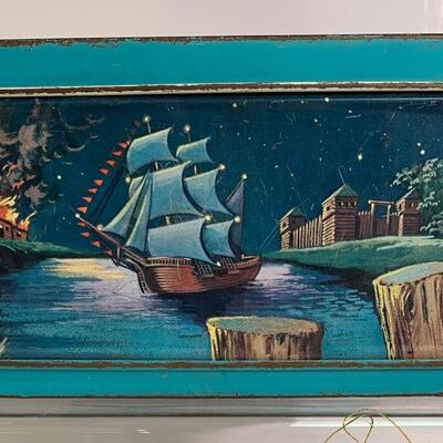 Lot 497: Vintage Disney Lunchbox & Ornaments