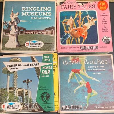 Lot 498: Vintage Sawyer View Master, Reels and More