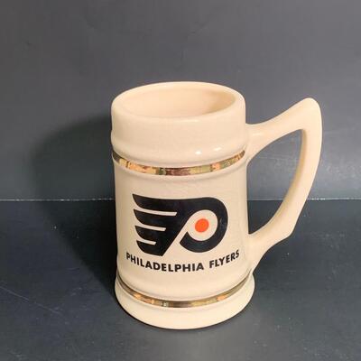 Lot 499: Sports Team Steins, Phillies Snowglobe  & Ornaments