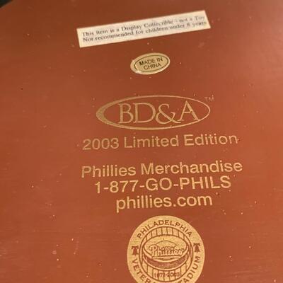Lot 499: Sports Team Steins, Phillies Snowglobe  & Ornaments